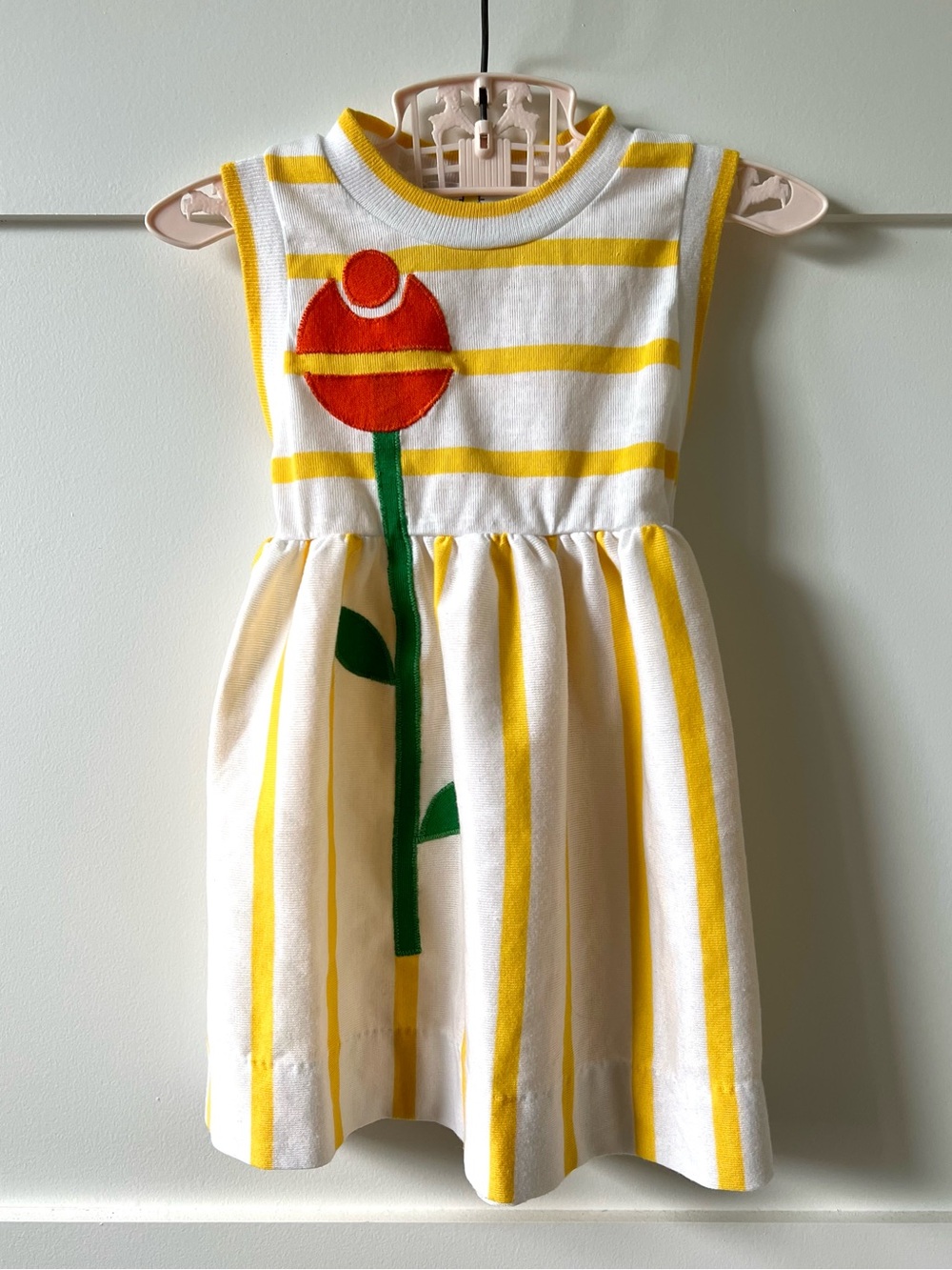 Vintage Florence Eiseman Striped Dress Size 2T / 3T
